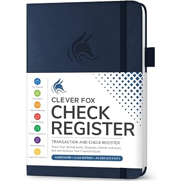 thumbnail image 2 of 15-Pack Easy Read Checkbook Transaction Register Records - Personal Finance 2 of 4