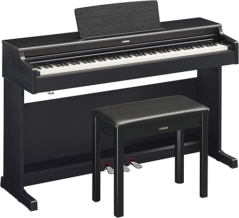 Amazon.com: Yamaha YDP164 Arius Series Piano with Bench, Black: Musical