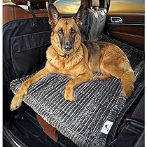 Eurhowing Backseat Pet Bed Mat, Non-Slip Dog Bed For Car, Fuzzy Dog Seat Cover For Car Back Seat, Fit For Backseat Extenders And Seat Covers (Light - View #4