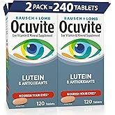 Ocuvite Eye Vitamin & Mineral Supplement, Lutein & Antioxidant Vitamins A, C, E, Zinc for Eye Health, Vitamins for Eyes, 120 