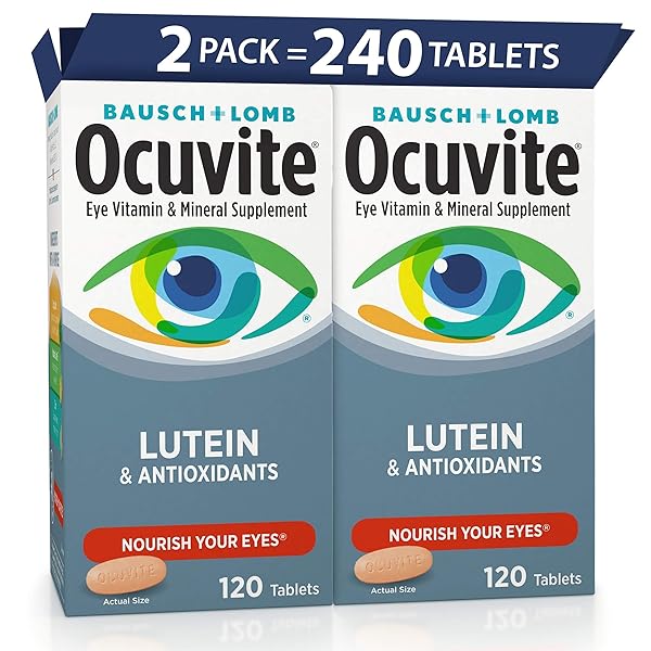 OCUVITE EYE VITAMIN & MINERAL SUPPLEMENT, LUTEIN &...