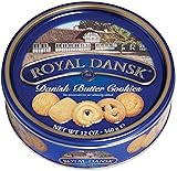 Royal Dansk 81997 Danish Butter Cookies, Blue Flat