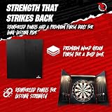 Ruthless Home Darts Centre LED Light Cabinet Dartboard 2 Darts USB view 5