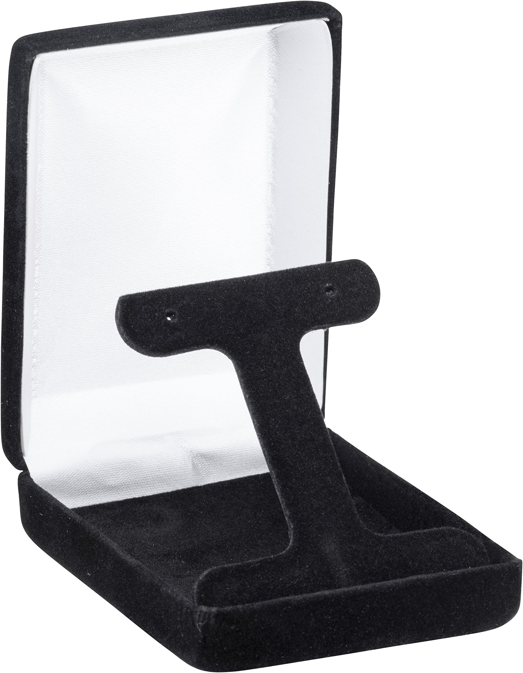 Allure Echelon French Clip Long Earring Box, Black