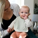 Tommee Tippee Milk Feeding Bibs Pack of 2 Pink Super Soft Absorbent Adjustable view 7