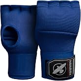 Hayabusa Quick Gel Hand Wrap Boxing Gloves | Slip-On Design, Padded Knuckle Protection, Hook and Loop Closure, Muay Thai Kickboxing, Men and Women, Sparring