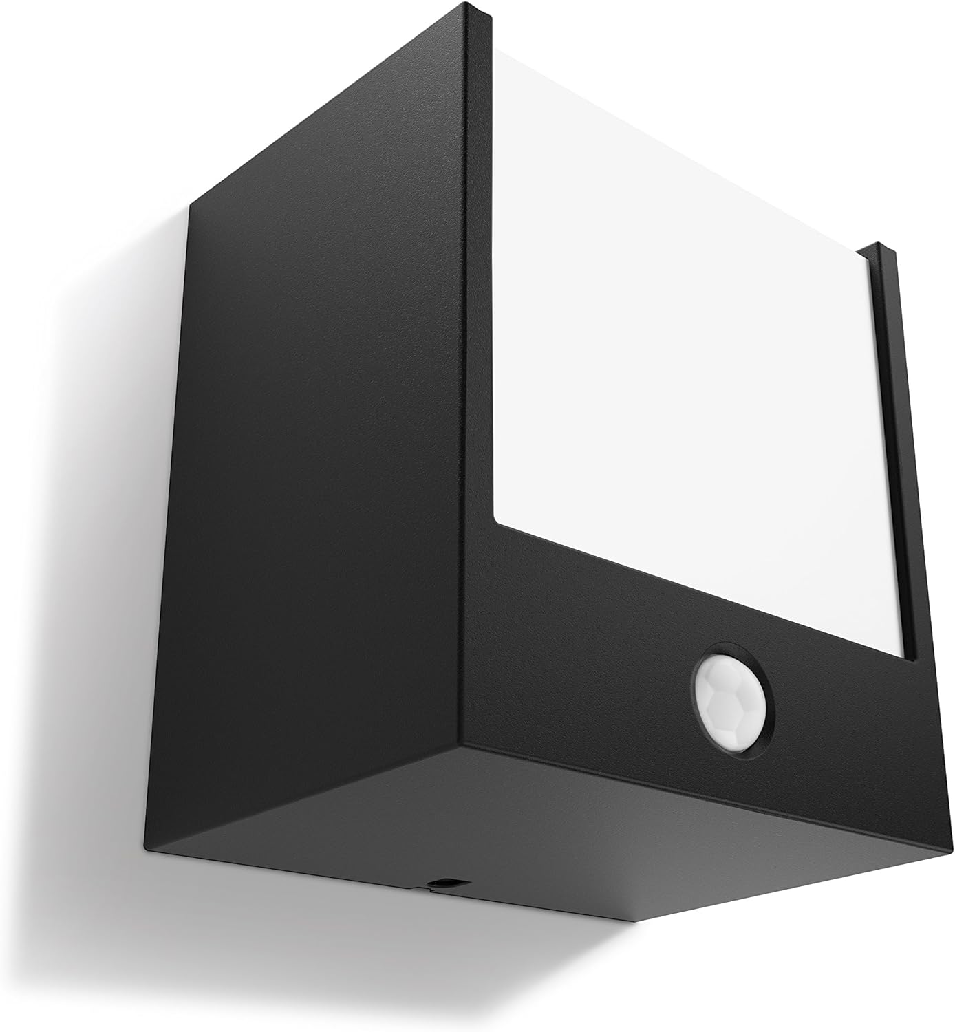 Picture of Philips myGarden LED Macaw Wall Light, Black with Motion Sensor. For ...