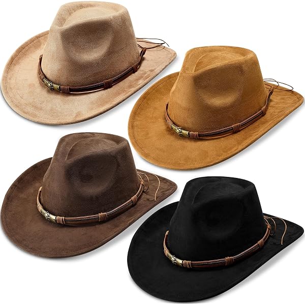 4874 Classic-western-cowboy-hats For Women And Men Stetson 4X Marshall Quality Wool Cowboy Western Hat - Size 7  main image 4