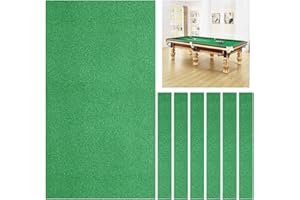 Pool Table Felt, Billiard Cloth 7ft/8ft/9ft - Snooker Tablecloth Felt, Indoor Sports Game Tablecloth - 3 Colors (Blue, Red, G