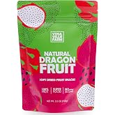 Soft Dried Dragon Fruit Slices &ndash; Premium Natural Snack, No Preservatives, Vegan, Real Fruit, Healthy Chewy Snack (VinaVille Farm)