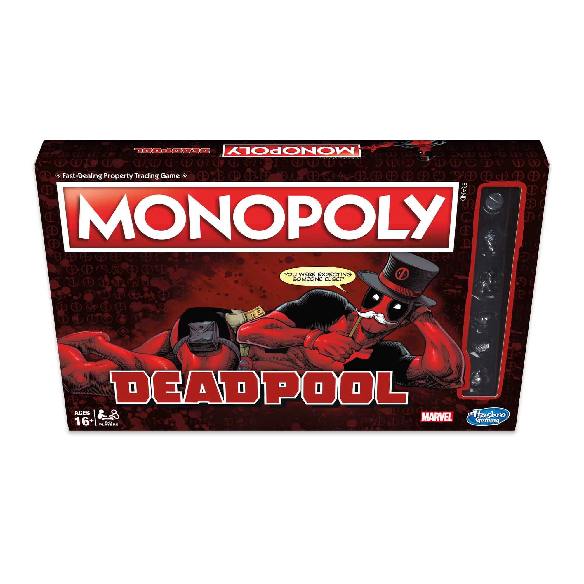 Hasbro Gaming Monopoly Game: Marvel Deadpool Edition