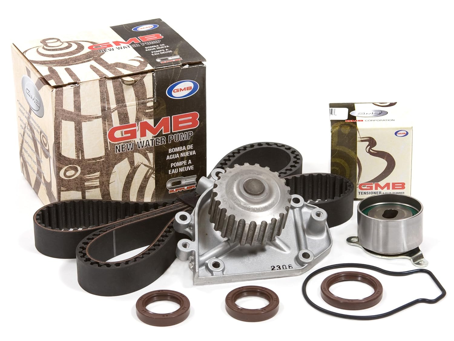 Gmb Water Pump For Acura Integra Honda Civic Delsol 16 18