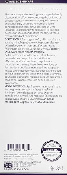 elemis lime blossom cleanser