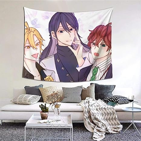 Amazon Co Jp 人気 ヒプノシスマイク 1 壁掛け おしゃれ飾り 北欧ins風背景布 タペストリー 壁紙 改造する タペストリー インテリア リビング かっこいい ベッドルーム 枕元 ホーム キッチン