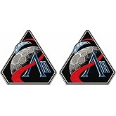 2 Pack Artemis ii Patch Artemis 2 Mission Embroidery Hook Patch