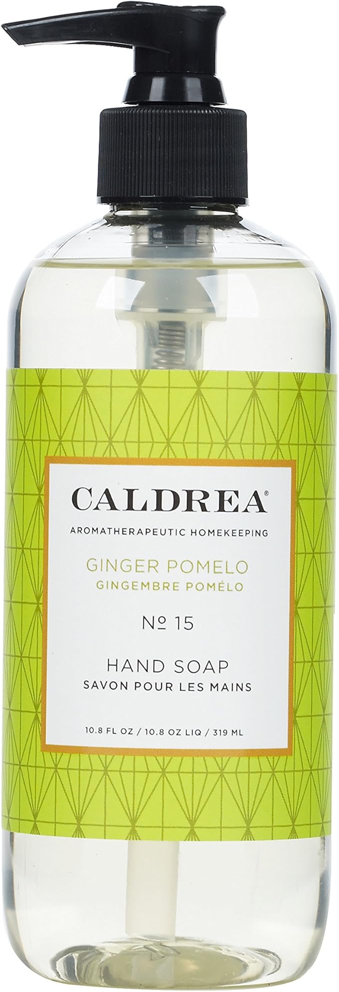 caldrea ginger pomelo hand soap refill