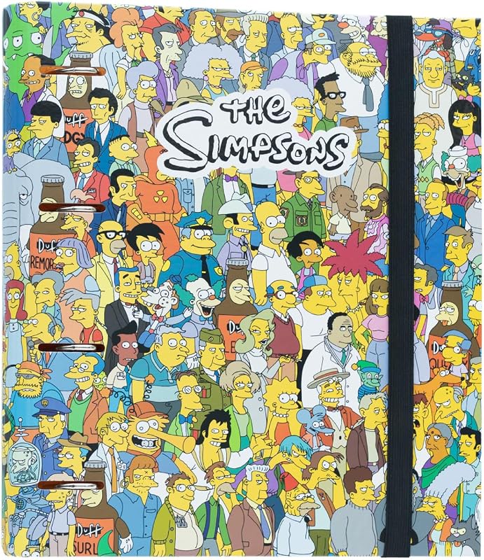 Die Simpsons Ringordner A4 4 Ringe Premium Fanartikel