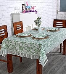 Ridhi - Hand Block Print Cotton Cloth Dinning Table