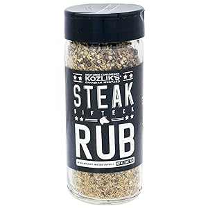 Kozlik's Steak Rub, 5.5 oz (150 gm), Pack of 1