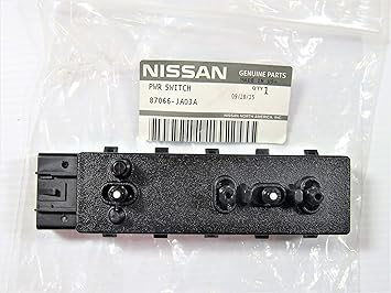 Amazon Com Genuine Nissan Parts Switch Assy Front Seat Lh 87066 Ja03a Automotive