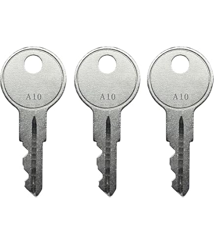 Cash Drawer Key 010R Replacement - 2 Pack For M-S Cash Drawer 010L 010 Locks POS Registers
