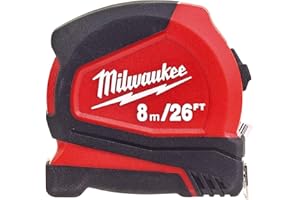 Milwaukee 4932459596 8m/26ft Pro Compact Tape Measure