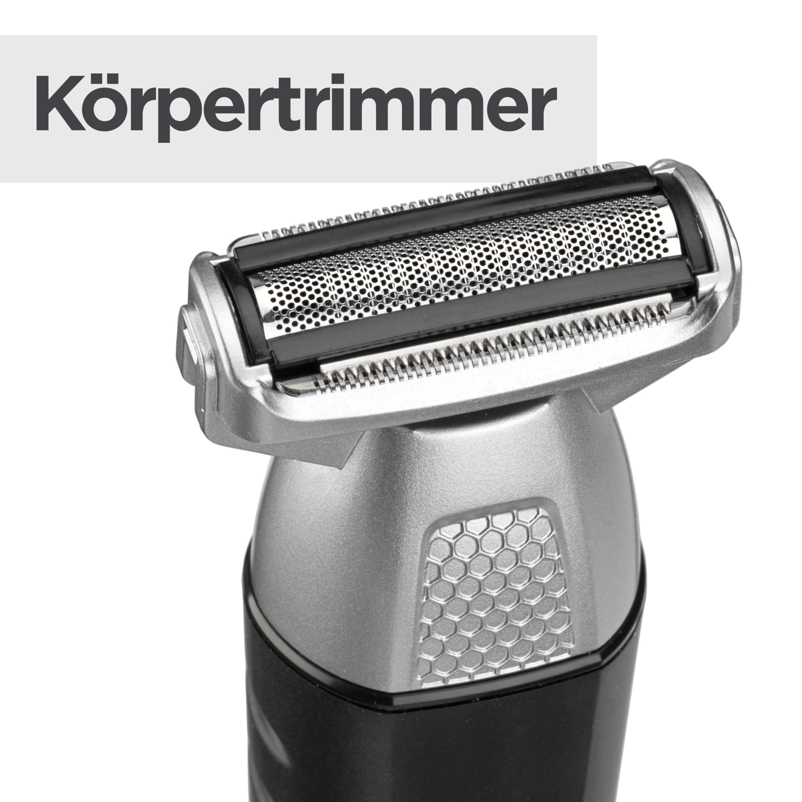 BaByliss Lithium Power 11-in-1 Multi-Trimmer – Kabelloses Grooming-Kit mit Barttrimmer und Nasenhaarschneider, wasserdicht, ideal als Geschenk für Männer, Schwarz/Grau, MT812E 6