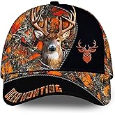 CleveFit The Unique Deer Hunting 3D Hat Orange