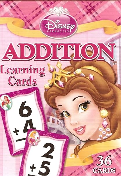 Disney Princess Addition Learning/Flash Cards (Lite Pink Box)