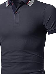Xpril Solid Basic Short Sleeve Pique Knit Polo