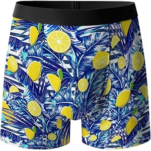 Seconight Novelty Mens Boxer Briefs Funny Underwear for Men Gag Gifts Breathable Comfortable Boxer Briefs No Fly Stretch Soft