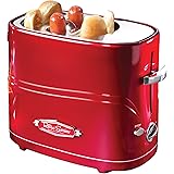 Nostalgia HDT600RETRORED Retro Series Pop-Up Hot Dog Toaster