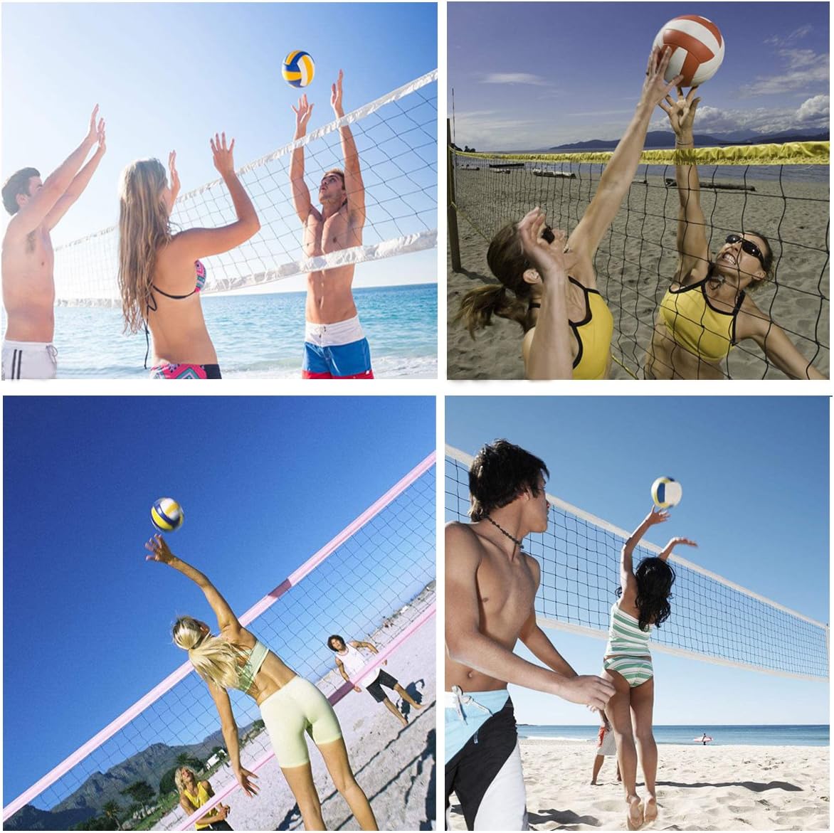 DOURR Professional Sports Volleyball Net (32 FT x 3 FT) for Indoor and Outdoor (Net Only) : Sports & Outdoors