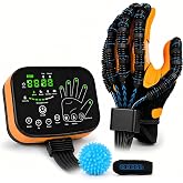 Rehabilitation Robot Gloves for Stroke Hand Therapy, 4 Modes, 8 Levels | Robot Hand Glove for Hand Therapy, Hemiplegia &amp; Finger Rehab, Individual-Finger Control, Mirror Training, Rechargeable