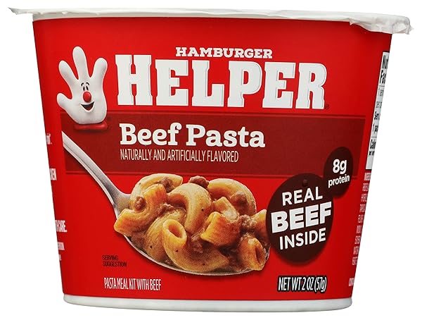 HAMBURGER HELPER CUPS – BEEF PASTA – 2...