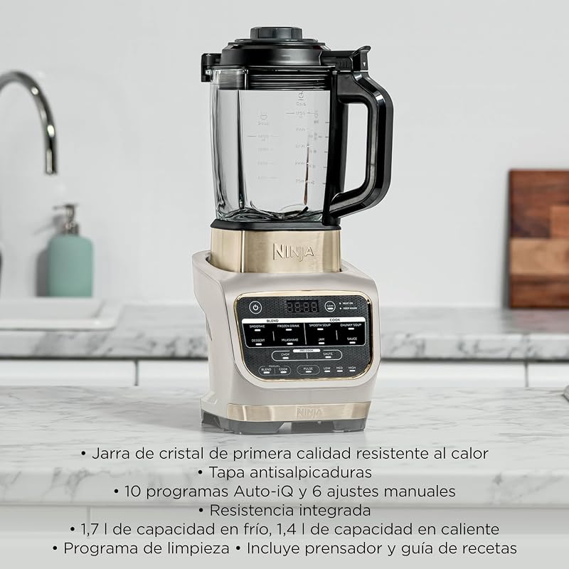 Foodi Batidora de Vaso y Sopera Eléctrica, 1000 W, HB150EUSTGD