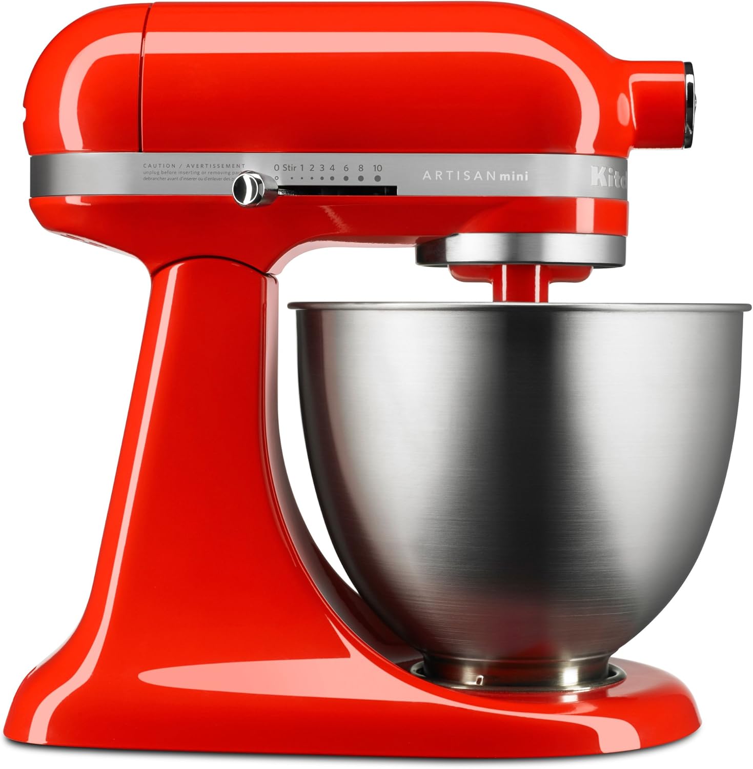 Kitchenaid Ksm3311xht Artisan Mini Series Tilt Head Stand Mixer 35 Quart Hot Sauce
