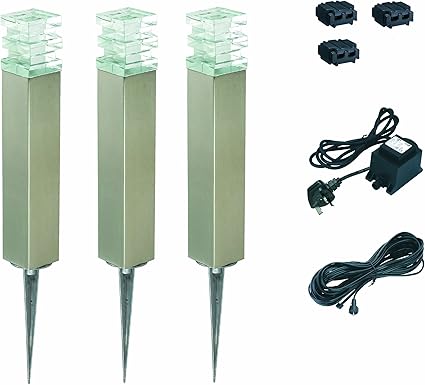 Luxform Niedervolt "Adelaide" 3-er Komplettset: Amazon.de: Beleuchtung