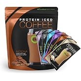 Chike High Protein Iced Coffee Sampler Pack and Mocha Bundle, 20 G Protein, 2 Shots Espresso, 1 G Sugar, Keto Friendly and Gluten Free, 14 Serving Bag and 6 Sample Packets, 20 Servings