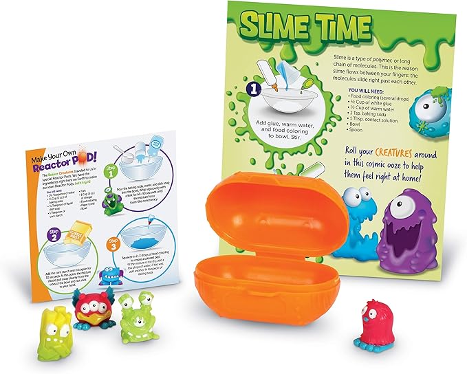 Learning Resources LER3829 Beaker Creatures Series 3 Pod Maker 4Pack