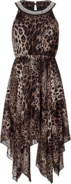 mela leopard print dress