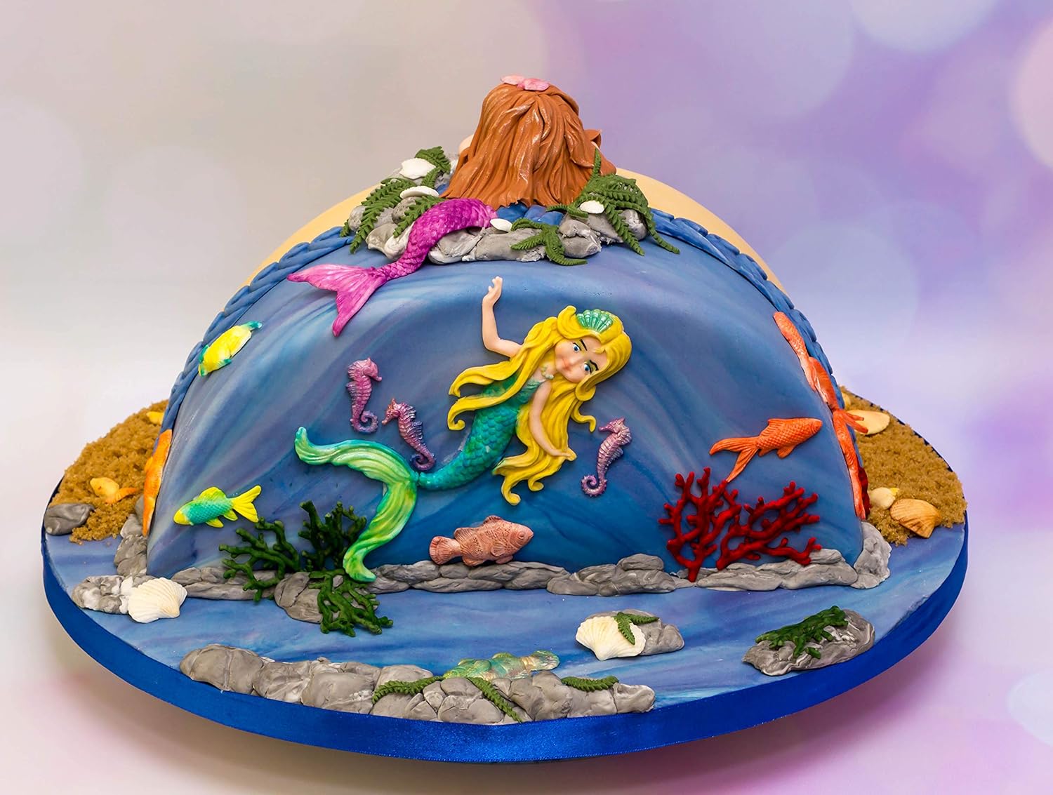 Napravi Rs Moules A Gateaux Moules A Patisserie Bonbons Et Argile Sugarcraft Moule De Silicone De Sirene Pour La Decoration De Gateau Cupcakes Coffre Fort De Nourriture