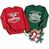 Christmas Couples Matching Sweatshirt - Matching Christmas Shirts for His Hers Funny Vacation Outfits