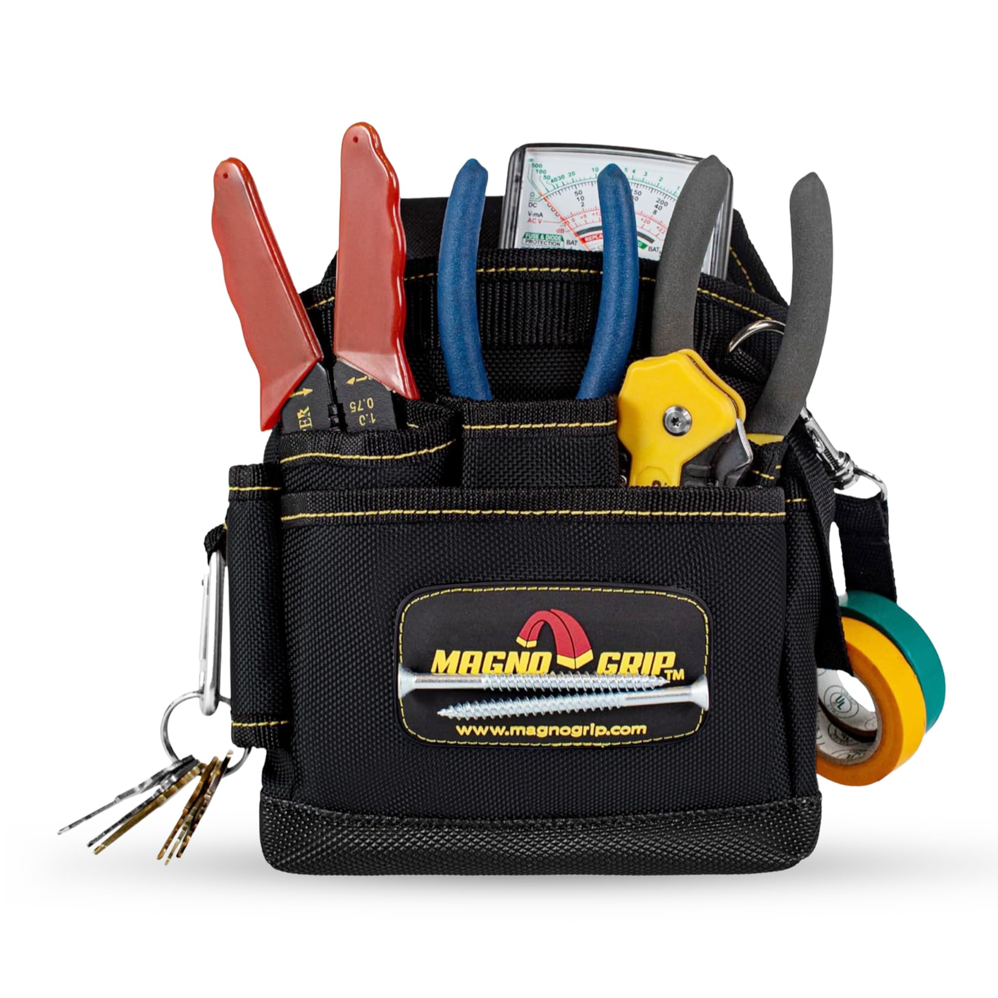 MagnoGrip 002-573 9-Pocket Maintenance Pouch with Integrated Magnetic Storage