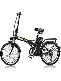Nakto 20" 250W Foldaway Electric Bike Sport Mountain Bicycle with Lithium Battery