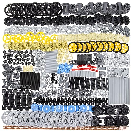 SEEMEY 580Pcs technic Spare Parts Compatible with Lego technic in