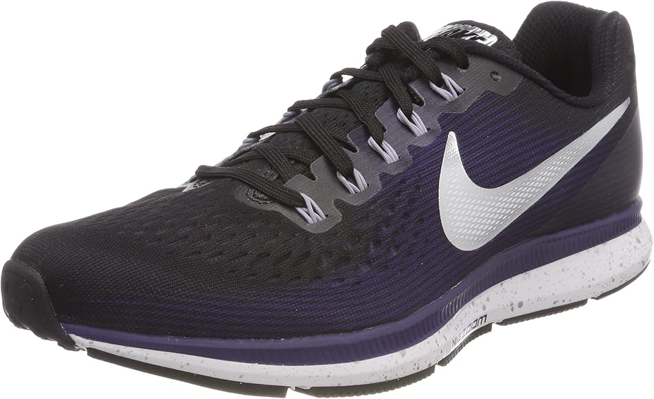 black and purple nikes womens
