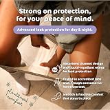 Naty Sanitary Towels Super with Wings Organic Cotton 12 Pads Unscented view 3