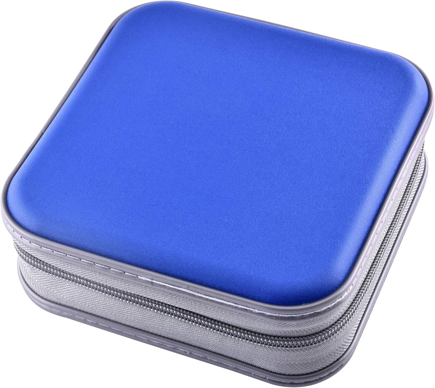 Bivisen CD Case, DVDS Wallet Holder, CD/DVD Case Wallet 40 Discs Heavy Duty Bag Binder Storage Booklet Album (Blue): Home Improvement