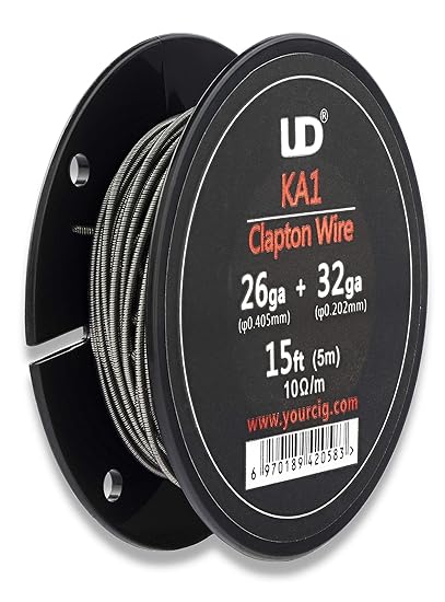 UD Youde Draht, Kanthal A1, Clapton 26+32AWG, 5m Spule
